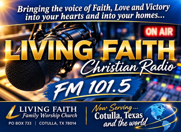 Living Faith Christian Radio Logo